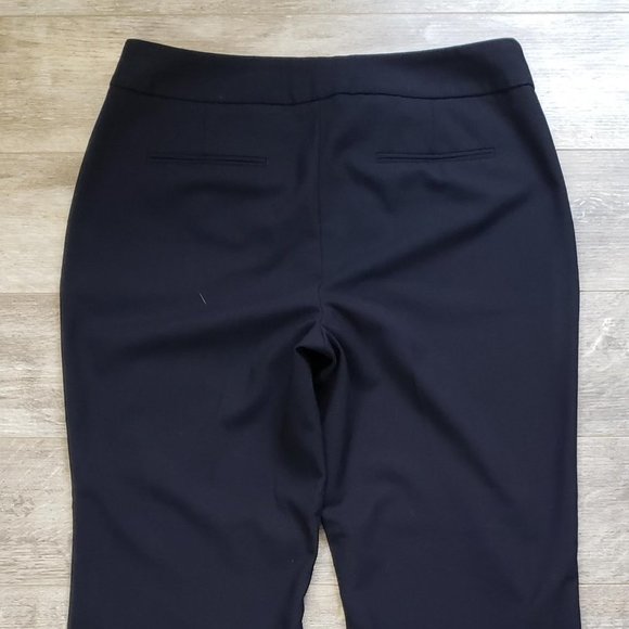 Talbots Women’s Petites Heritage Straight Dark Blue Trouser Pants 8p - Picture 5 of 10